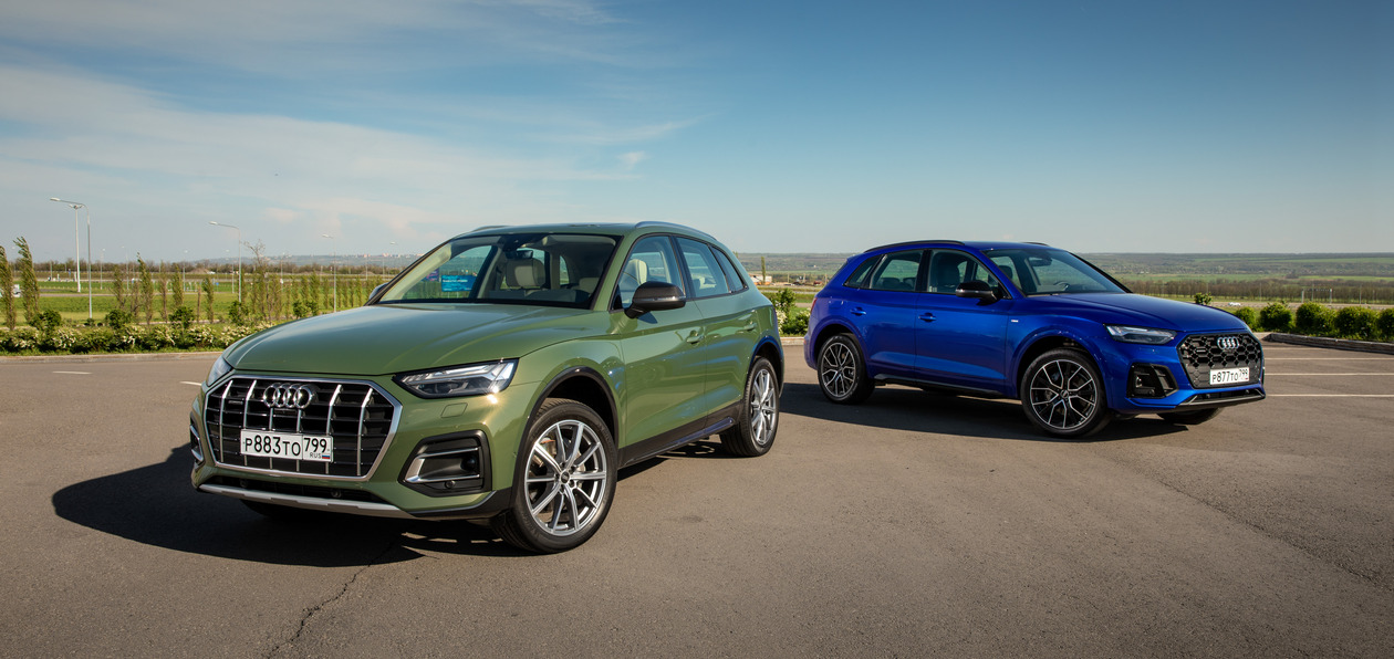 Тест-драйв обновленного Audi Q5 45 TFSI: какая подвеска лучше — пружинная или пневматическая?