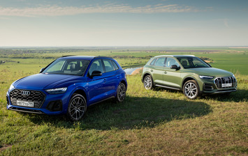 Тест-драйв обновленного Audi Q5 45 TFSI: какая подвеска лучше — пружинная или пневматическая?