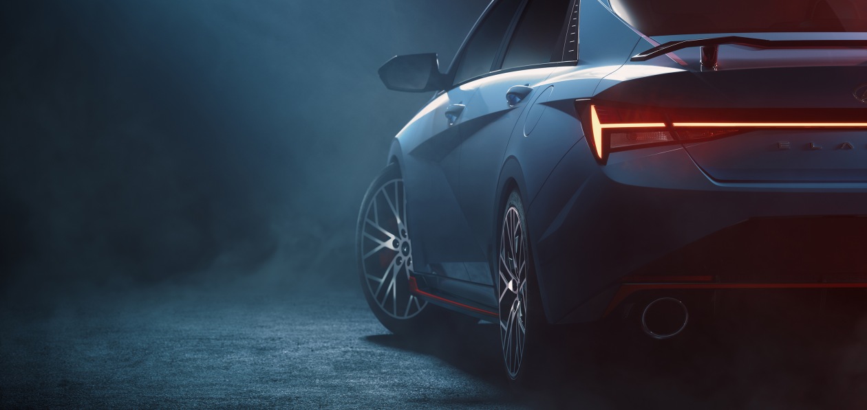 Hyundai выложил первые тизеры новой Elantra N