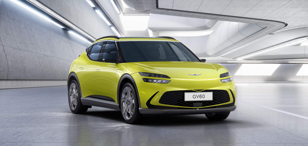 Genesis показал полностью электрический кроссовер GV60