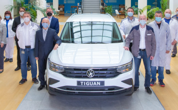 Volkswagen выпустил трехсоттысячный Tiguan на территории России