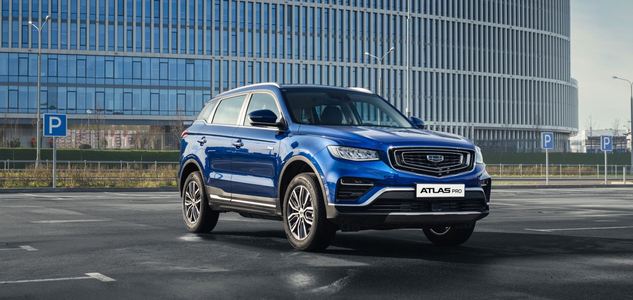 Кроссовер Geely Atlas Pro начал официально продаваться в России