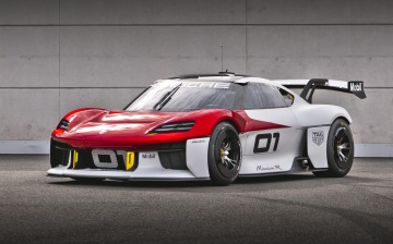 Porsche представила электропрототип для кольцевых гонок