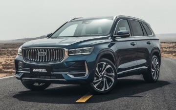 Geely привезет в Россию флагманский кроссовер