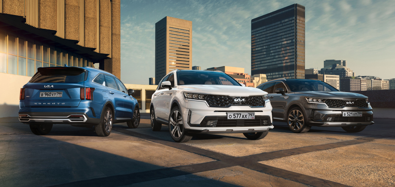 Обновленный Kia Sorento появился у российских дилеров