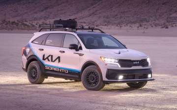 Kia показала гибридный Sorento для женского ралли-рейда
