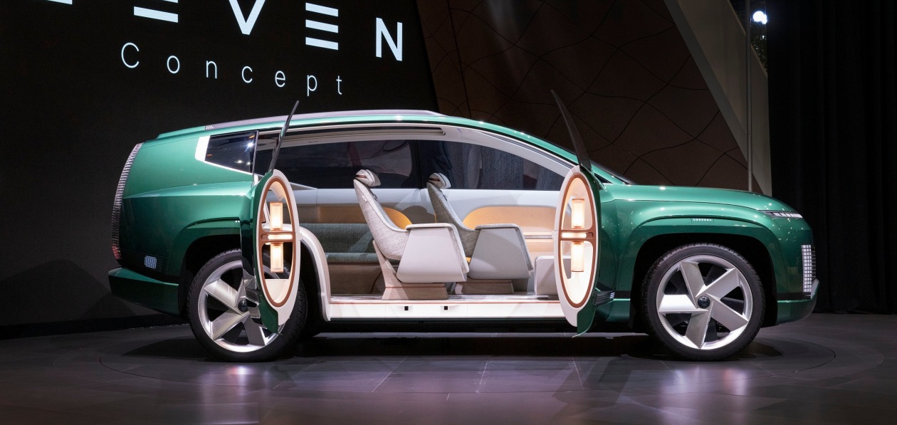 Hyundai представил публике концепт флагманского кроссовера