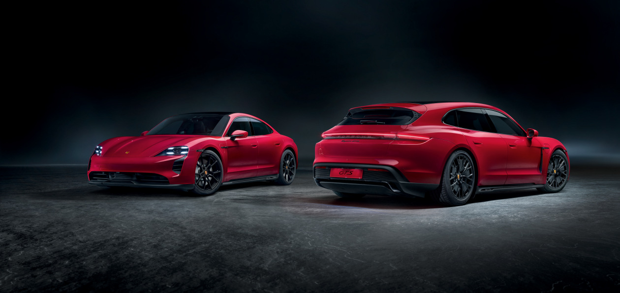 Porsche назвала рублевые цены электрокара Taycan GTS