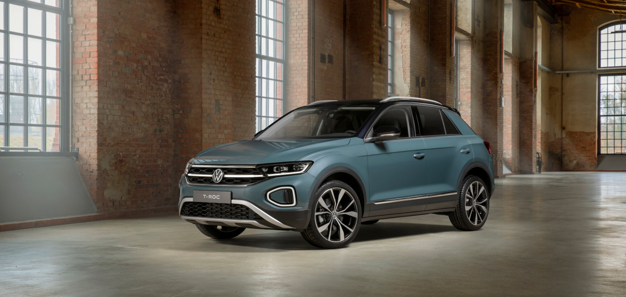 Volkswagen T-Roc представили в новом обличье