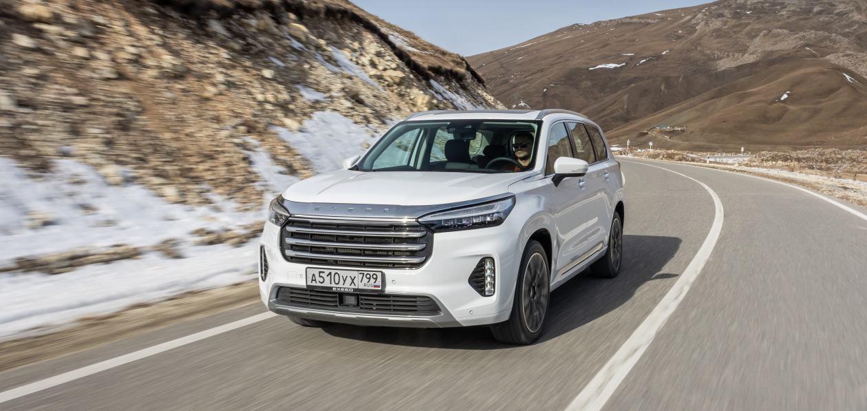 Китайцы оценили безопасность Exeed VX на пять звезд