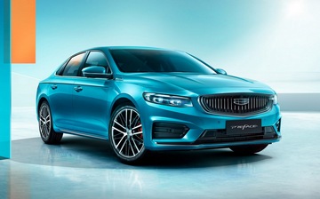 Седан Geely Preface заметили на территории завода в Белоруссии