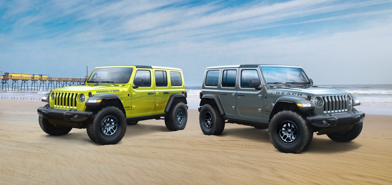 Jeep Wrangler получил пляжную версию