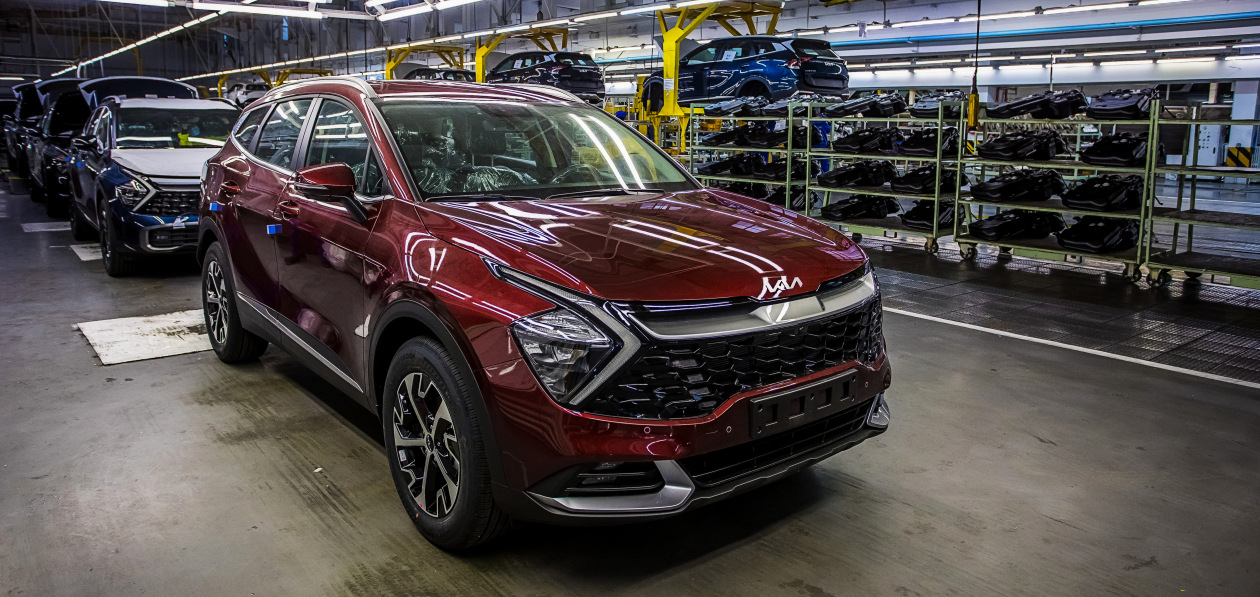 Новый Kia Sportage встал на конвейер «Автотора»