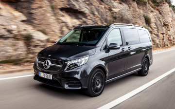 Российские Mercedes-Benz V-Class получили пневмоподвеску