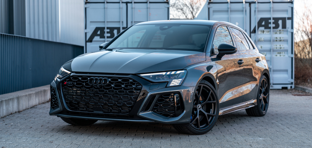 Audi RS 3 разгонится до 300 км/ч с помощью ABT