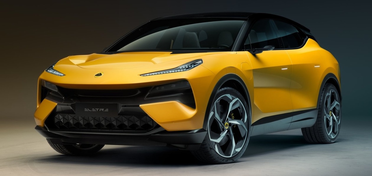Lotus представил спортивный электрокроссовер