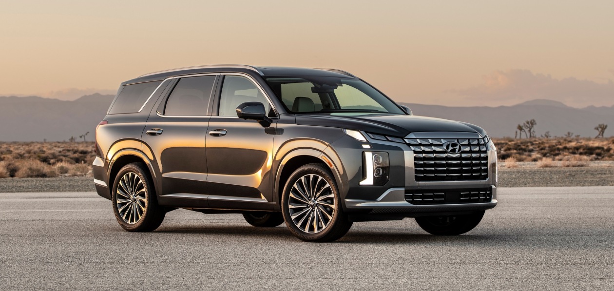Hyundai Palisade планово обновился внутри и снаружи