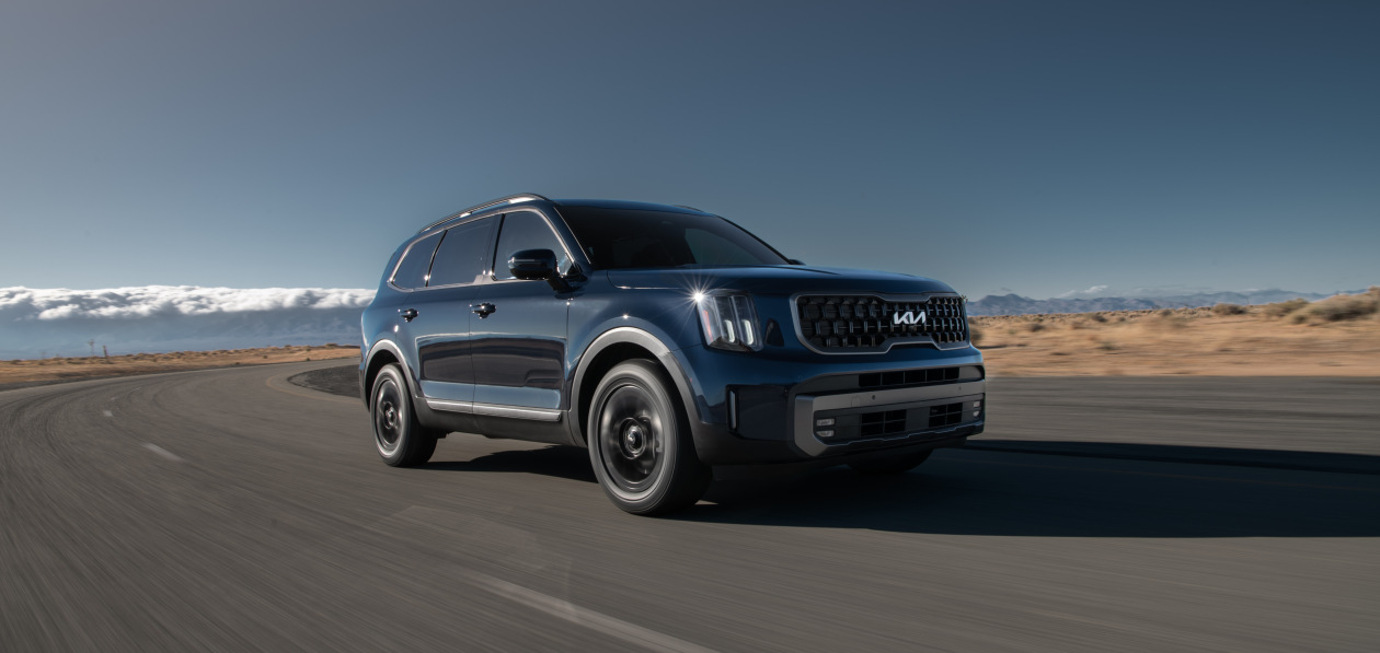 В Нью-Йорке представлен обновленный Kia Telluride