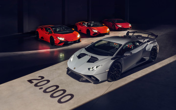 Самый массовый Lamborghini: с конвейера сошел 20-тысячный Huracan