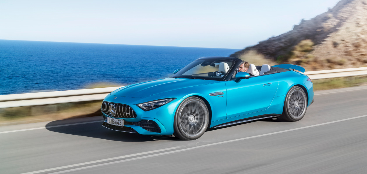 Mercedes-AMG SL впервые получил двухлитровый мотор