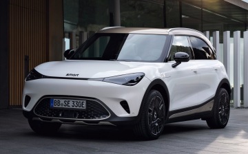Электрический кроссовер smart #1 стал самым большим, мощным и премиальным автомобилем в истории марки