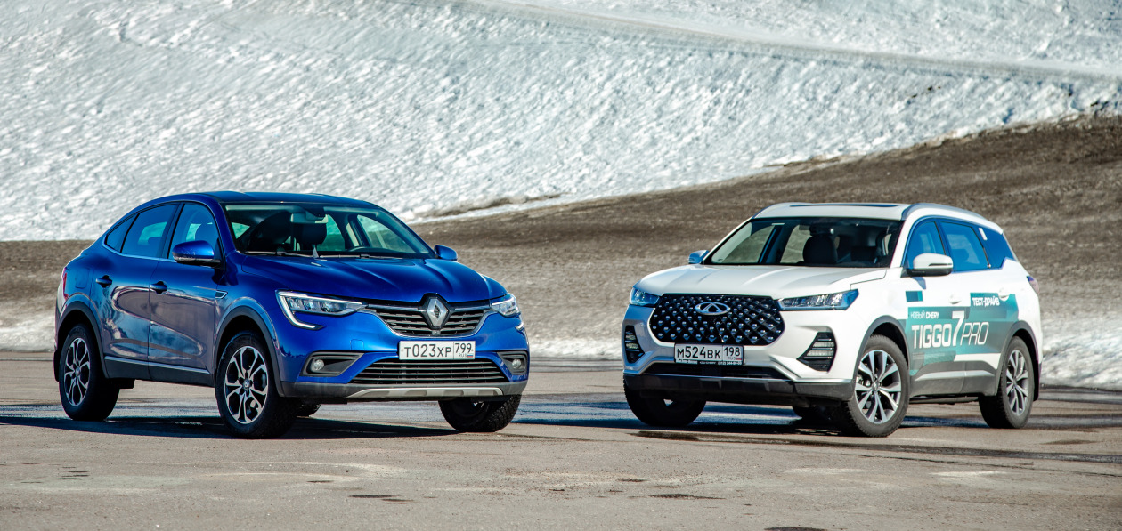 Тест-драйв Renault Arkana против Chery Tiggo 7 Pro: стиль или практичность?