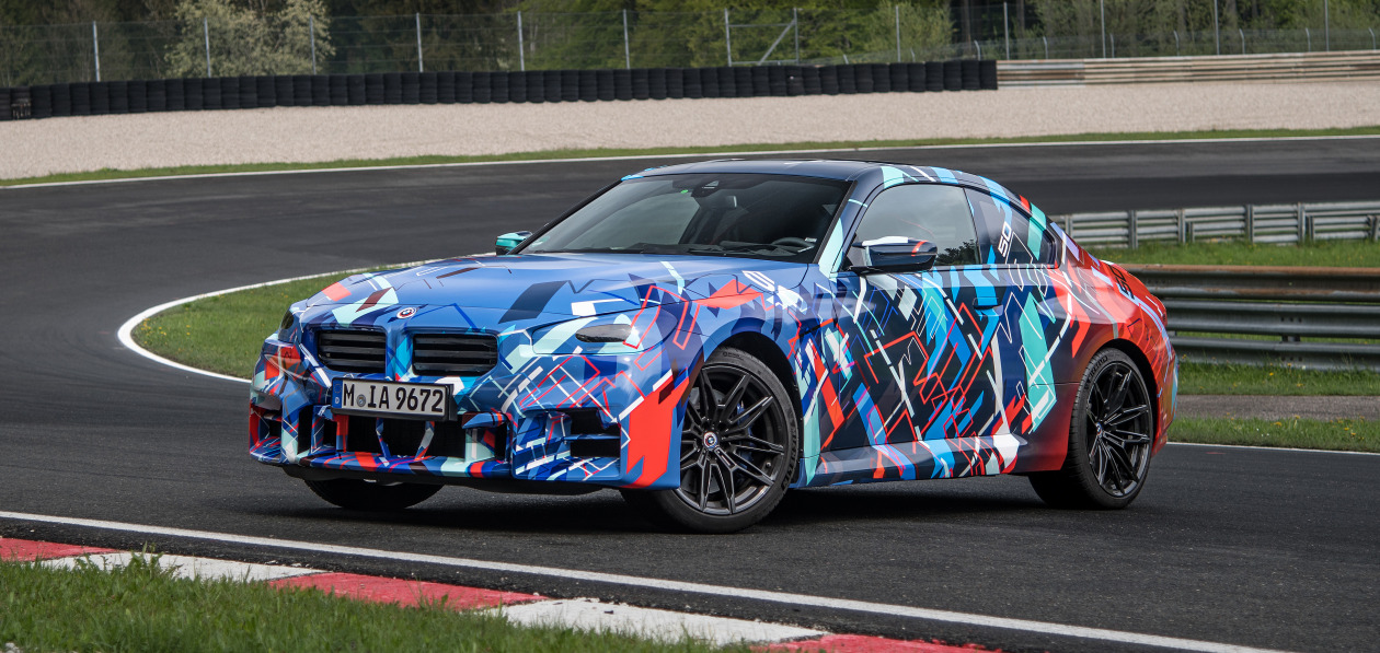 Новую BMW M2 показали в камуфляже