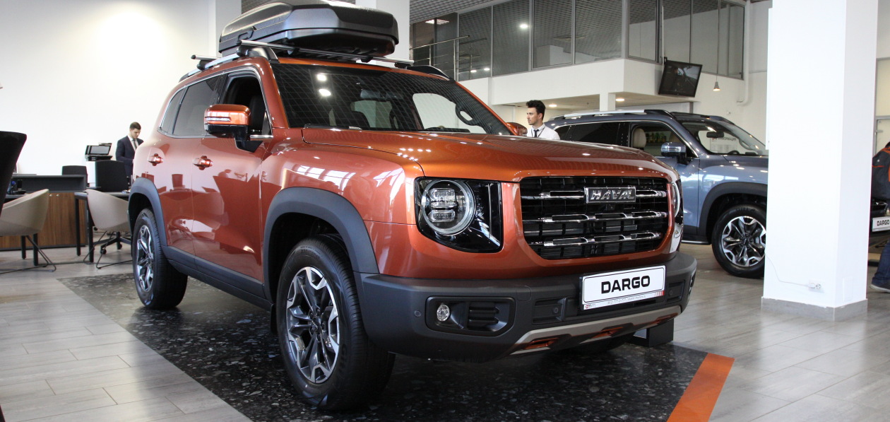 Новый Haval Dargo доехал до Петербурга