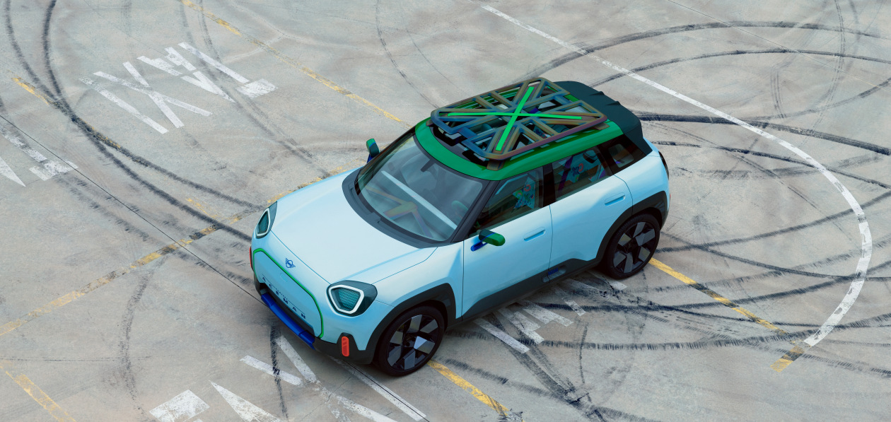 Mini представила концепт кроссовера Aceman