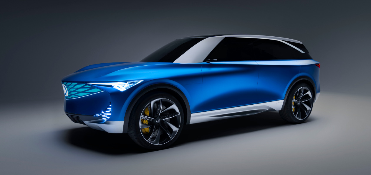Концептуальный кроссовер Acura Precision EV найдет отражение в серийных электромобилях марки