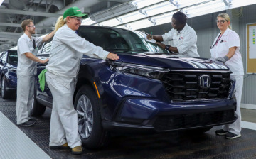 Новая Honda CR-V встала на конвейер в Северной Америке