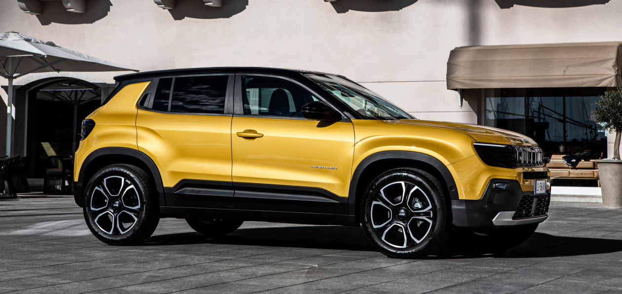 Компактный кроссовер Jeep Avenger стал первым электромобилем марки