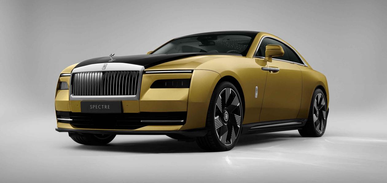 Rolls-Royce рассекретил электромобиль Spectre