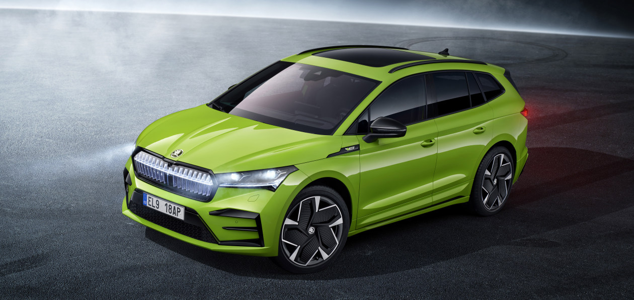 Skoda представила электрокроссовер Enyaq RS iV