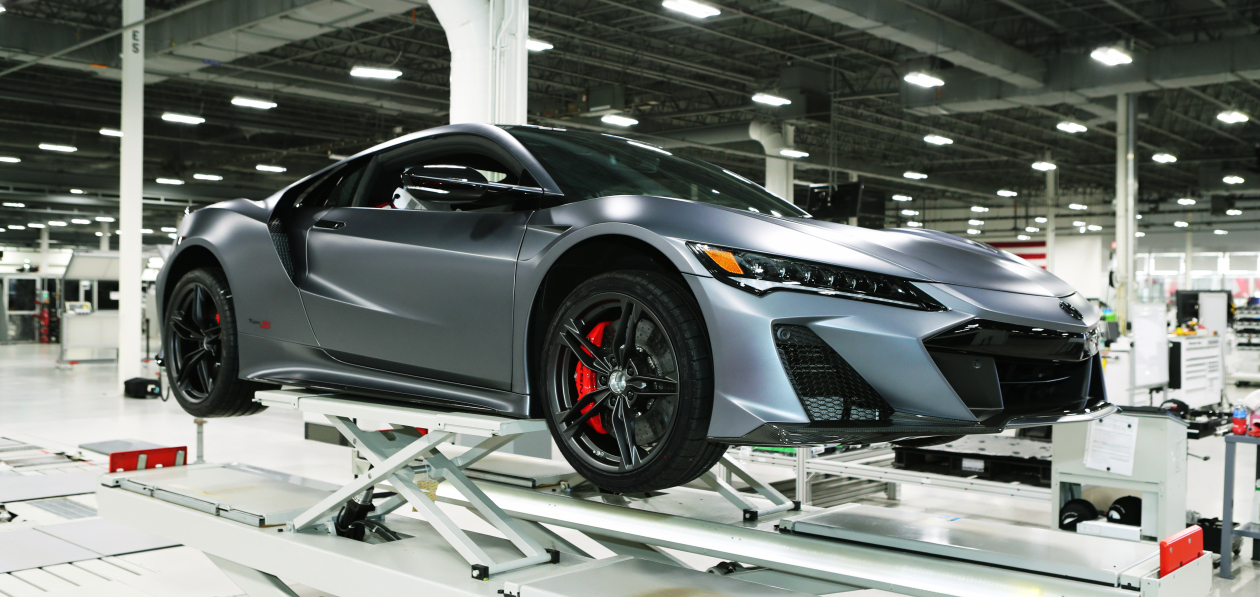 Последняя Acura NSX сошла с конвейера