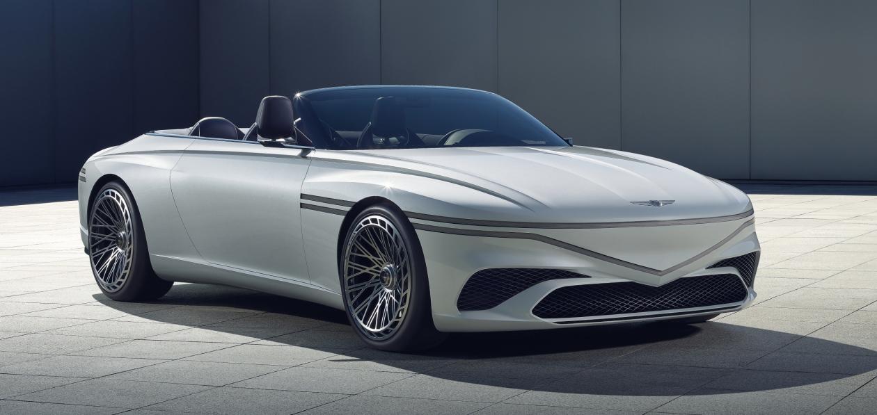 Электрический шоукар Genesis X Convertible может стать прообразом серийных моделей
