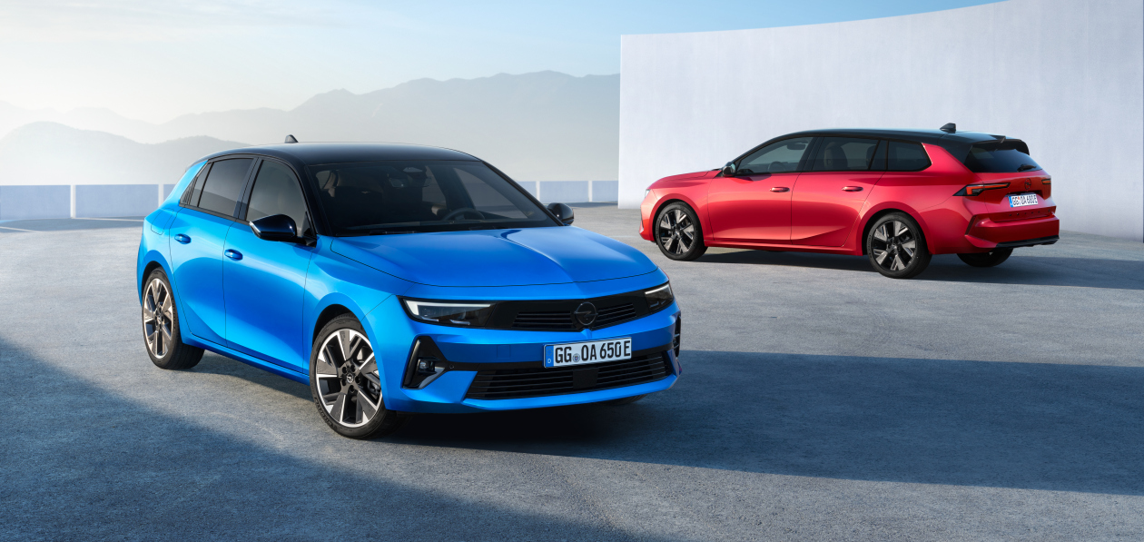 Opel рассекретил полностью электрическую Astra