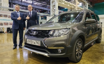 Электромобиль Lada e-Largus представили в Ижевске