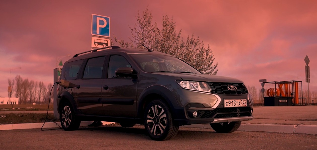 Электромобиль Lada e-Largus представили в Ижевске