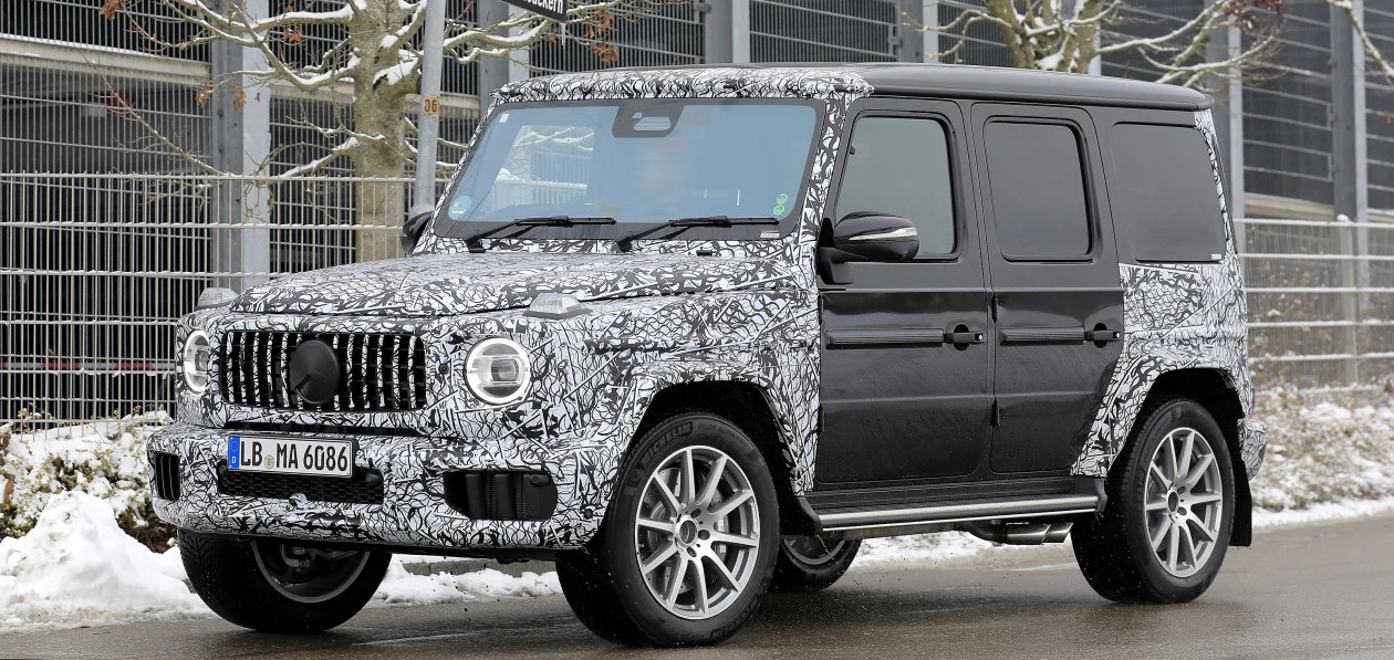 Фотошпионы заметили обновленный Mercedes-Benz G-Class