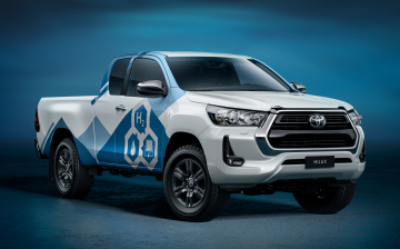 Пикап Toyota Hilux поедет на водороде