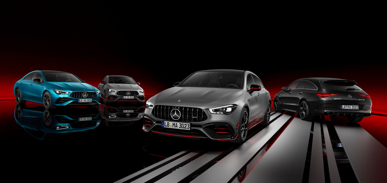 Mercedes-Benz CLA обновился по шаблону