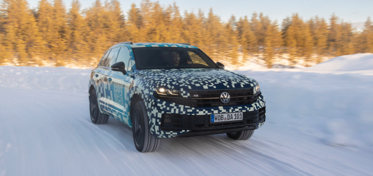 Volkswagen Touareg готовится к обновлению