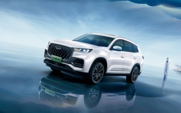 Chery тестирует в России гибридный Tiggo 8 Pro