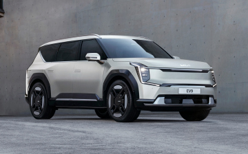 Флагманский электрокроссовер Kia EV9 рассекретил внешность