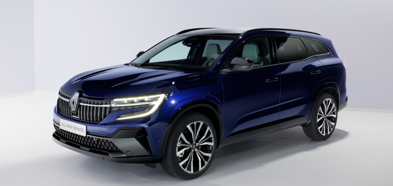 Renault Espace шестого поколения стал кроссовером
