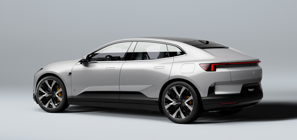 Новое кросс-купе Polestar 4 отказалось от заднего стекла