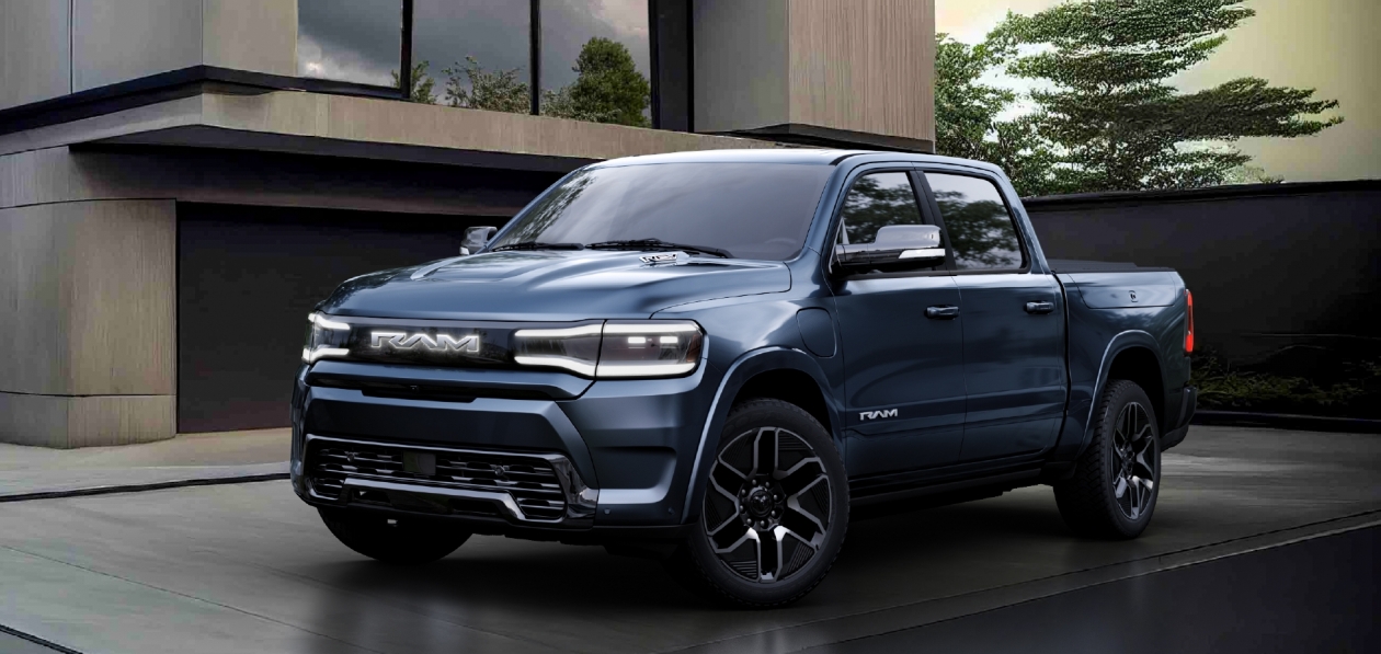 Электрический пикап Ram 1500 REV получит самую емкую батарею в мире