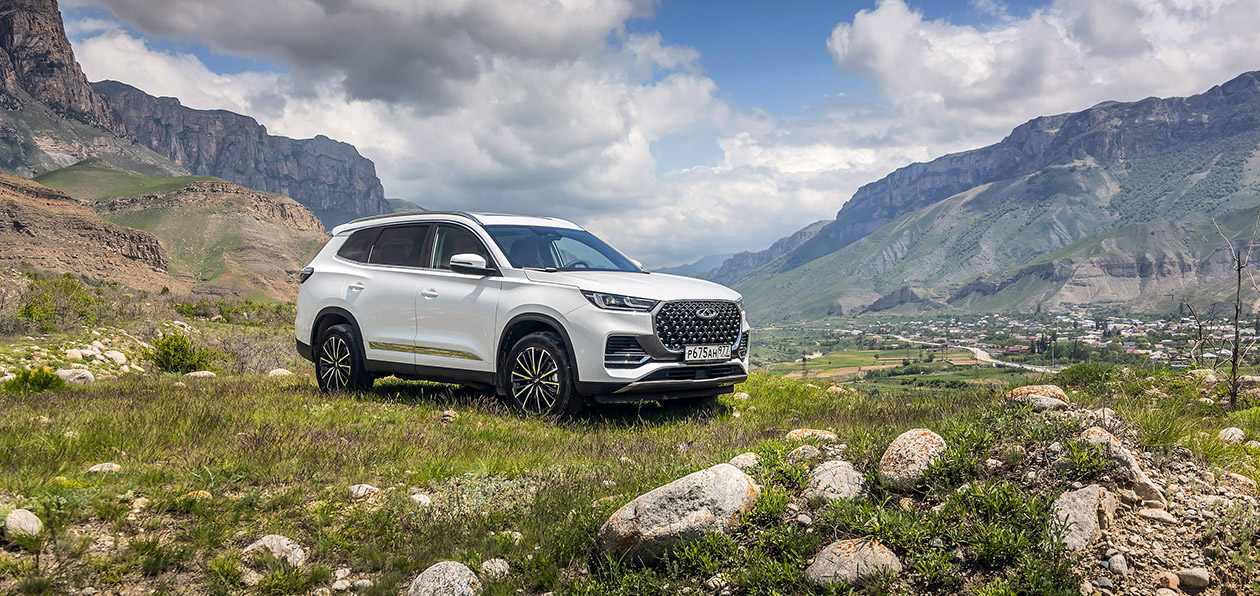 Сколько проедет Chery Tiggo 8 Pro e+ без дозаправки и подзарядки: наш тест-драйв в Приэльбрусье