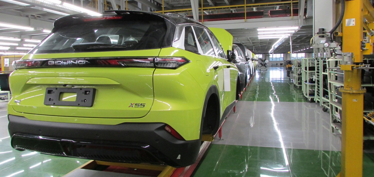 «Автотор» начал выпуск BAIC X55